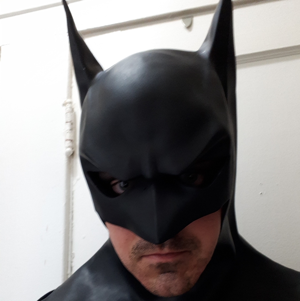 Michael Keaton Batman Cowel